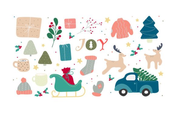 Christmas Joy Bundle SVG for Creative Design Projects