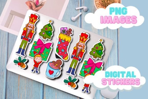 The Christmas Sublimation Bundle Illustrations